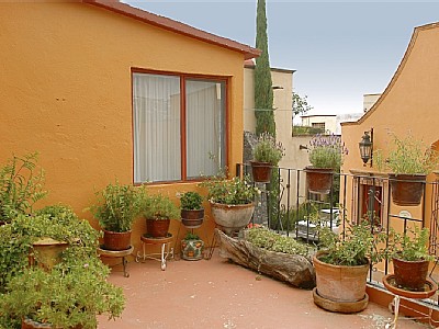 A Cozy Patio of Casa Karmina - San Miguel de Allende house vacation rental photo