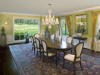 Montecito estate rental - Dining Room