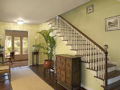 Montecito estate rental - Entrance Hallway