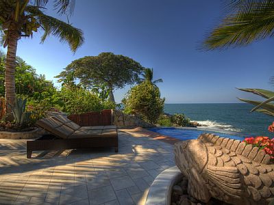 Your own spectacular private ocean edge terrace